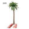 LZYXFP Height 6-15cm Coconut Palm Tree Model DIY Park Rainforest Train Railroad Decoration Building Landscape ature Tree 5Pcs(15cm 5pcs) view 4
