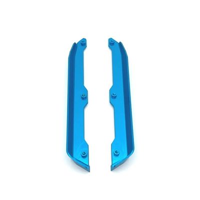 1/14 RC Car Upgrade Parts 144001 144002 144010 144016 144018 Metal Chasis Protector Bottom Protection 144001-1255(Blue)