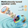Mini Karaoke Machine Speaker for Kids Adults, Portable Bluetooth with 1 Wireless Microphones, Children's Day Birthday Gift Ideas for Toys for Teens Boys and Girls Aged 4, 5, 6, 7, 8, 9, 10, 11, 12+ view 3