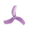 16pcs/8pairs For D63 Ducted 63mm 2.5 Inch 3 Impeller Propellers, RC FPV Racing Freestyle Toothpick Ducted Drone(PURPLE) view 1