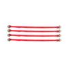 1/7 1/8 1/10 Suspension Negative Pressure Shock Absorber Limit Band Straps Protective Rope Compatible with RC Car Parts(Red) view 1