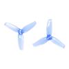16pcs/8pairs For 2540 2.5x4 2.5" 3 Impeller Propellers With 1.5mm Mounting Holes, 1105 1106 Motors(2 packs Yellow) view 3