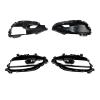 ABS Plastic Gloss Black Front Lip Spoiler Splitters Compatible For Benz A Class W176 A200 A250 A45 AMG 2016-2018 ABS Car Side Canards Trims view 1