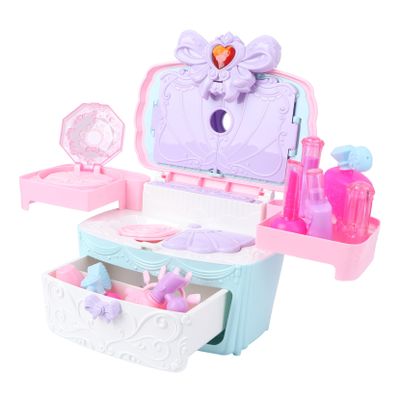 Milisten Cosmetic Box Toy Toy Suitcases for Girls Music Simulation Makeup Box Handheld Plaything Safe Edges