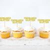 24 Pack 2026 Graduation Cupcake Toppers So Proud Of You Way to Go Class Of 2026 Cupcake Picks Congrate Grad for 2026 Graduation Theme Birthday Party Supplies view 4