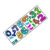 YARNOW 1set Cartoon Number Game Lattice Floor Decals for Boys and Girls Rooms Removable Nursery Stickers for Playroom and Bedroom Decor Bright Easy to Clean Fun Educational Play Decor view 1