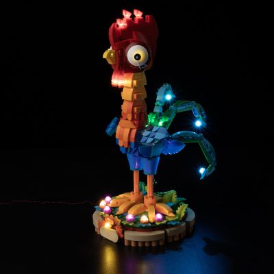 BrickSoul LED Light Kit Compatible with Heihei Leg0 43272 Set,Ultimate Lighting Solution to Brighten Your Building Block Creations,No Leg0 Blocks (Classic Version)