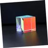 ABOOFAN Educational Optical Prism 3pcs Cube Glass Ideal for Boys and Girls School Science view 4