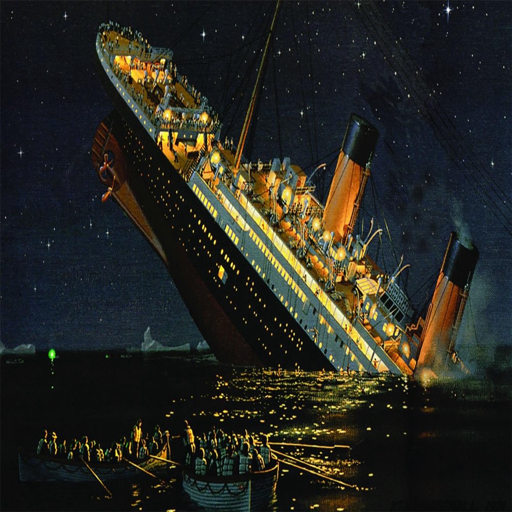 1000pcs Jigsaw Puzzles for Adults 1000 Pieces R.M.S. Titanic Puzzles for Adults Kids Educational Game Challenge Toy Puzzles 1000 Pieces for Adults