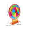 Abaodam Spinning Wheel for Prizes Desktop Prize Turntable Party Trade Wheel Show Party Turntable Versatile Adaptable view 2