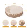 GOGOSO Foldable Ball Pit for Toddlers Large Foldable Puppy Dogs Cats Baby Infant Kids Portable Corner Ball-Pit Big Pop Up Collapsible Soft Play Tent Indoor Outdoor (Balls no Include) Beige Doughnut view 3