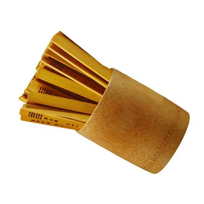 FOYTOKI Learn Chinese Fortune Telling Bamboo Divination Game Sticks Set of Divination Props for Home