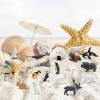 21PCS 2-4 Inch Arctic Sea Animal Figurines Set with Igloo,Mini Polar Animals Toys,Whales,Polar Bear,Caribou,Penguin,Walrus Figurines Cake Toppers Birthday Gifts for Preschool Educational Gift view 4