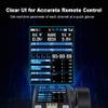 MEUS RACING ME-10B RC Transmitter 10 Channels 2.4GHz and Receiver with Coach Mode for 1/8 1/10 1/18 1/24 RC Crawler Car Boat TRX4 TRX4M SCX10 SCX24 Upgrades Parts (Black - 2 Receivers) view 3