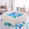 Heopeis Star Ball Pit Balls for Toddlers Ball Pits, 500 Ball Pit Ball Star Shapes for Kids, Boys Girls Bounce House, Play Tent, Baby Pool, Party Decoration(Ocean Blue Green) view 2
