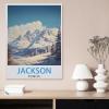 1000PcsJackson Wyoming Vintage Travel PostersJigsaw Adult Decompression Game Puzzle Students Toy for Children Christmas Birthday Gifts50x70cm-BW84 view 2