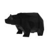 Abaodam Bear Shaped Resin Money Box Cute Black Saving Pot for Boys and Girls Teens Stylish Desktop Decoration Encourages Saving Fits Standard view 1