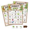 CTLHKY Insect Bingo Games Cards, Bug Party Bingo Cards, Insect Theme Game Decor, Outdoor Adventure Games Kit for Camping Party, Camping Game for Adults Family Activity Supplies -A05 view 1