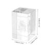 ABOOFAN Anatomical Human Heart Model Crystal Glass Decor Educational Science Medical Tool view 2