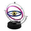 Altair Kinetic Desktop Art W/Color Rings and Gold Ball GI-565C/872 9.5" view 1