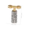 MAGICLULU Racing Fuel Jug Compatible Air Hose Nozzle Trailer Can Spout for Gas Tank Vent view 2