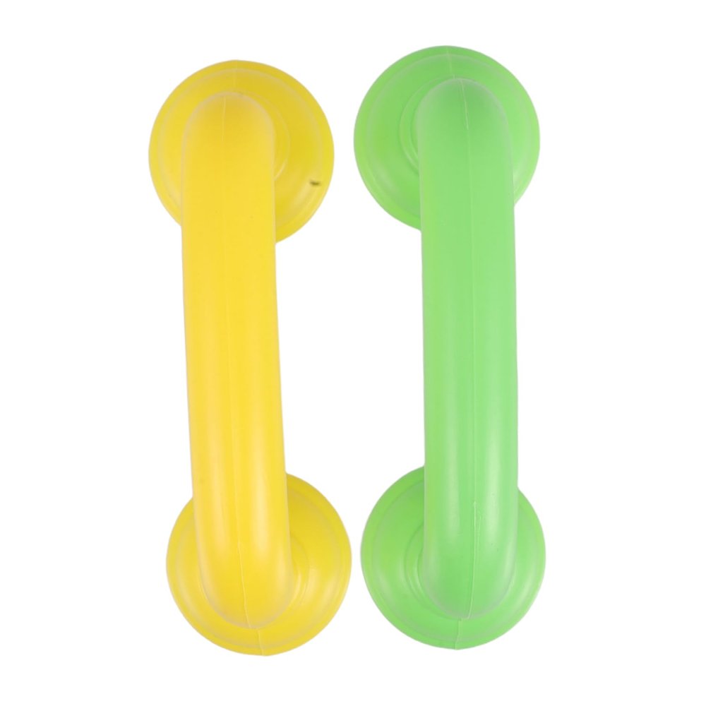 GRIRIW 2pcs Earpiece Telephone Pretend Play Handset Phone Pretend Phone Whisper Reading Phone Speech Phones Plastic