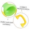 GRIRIW 2pcs Earpiece Telephone Pretend Play Handset Phone Pretend Phone Whisper Reading Phone Speech Phones Plastic view 3