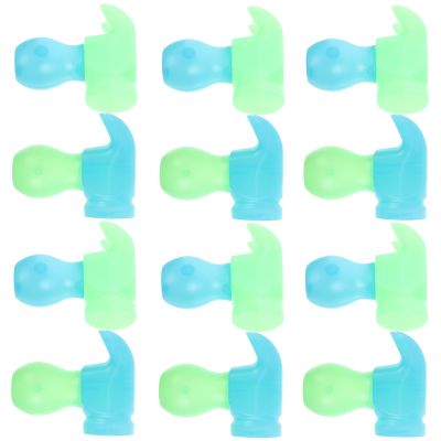 VICASKY 20pcs 3D Gravity Luminous Hammer Carrot Sensory Toy Boys and Girls Massage Stick Relief