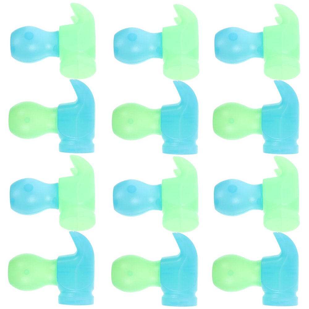VICASKY 20pcs 3D Gravity Luminous Hammer Carrot Sensory Toy Boys and Girls Massage Stick Relief