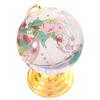 Angoily World Map Crystal Globe Desk Decor Office Decor Rotating Desktop Globe Base Ornaments view 1