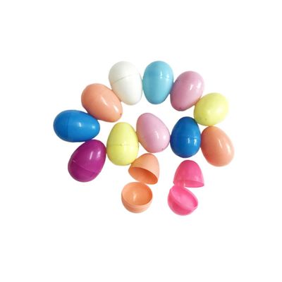 Abaodam 24pcs Colorful Egg Shape Toy DIY Easter Eggs for Boys and Girls Unfinished Design for Painting Graffiti Random Colors Fun Craft Activity for Boy Girl