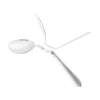 BESPORTBLE 2pcs Mind Bending Spoon Props for Magician Tricks Novelty Close-up for Intimate Unique Design for Engaging Audience Fine Craftsmanship