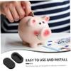 BELLIFFY 20pcs Silicone Piggy Bank Bottom Seals Plugs for Boys and Girls Money Jar Easy to Use view 3