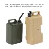 SPYMINNPOO RC Crawler Decoration, 1/10 Scale Simulation Gas Fuel Can Set Plastic Mini Fuel and Mini Gas Can for SCX10 1/10 RC Crawlers (Yellow+Green) view 3