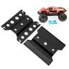 Adjustable RC Car Work Stand Aluminum Repair Station 360 Degree Rotation Lift Lower with Adapter for RC Crawler Cars Off Road Truck Drift (Black) view 2