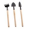 Abaodam 1set Mini Garden Tools Set Wooden Handle Multipurpose Gardening Tools for Boys and Girls Lightweight and Easy to Use for Planting Flowers and Vegetables view 1