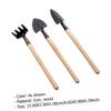 Abaodam 1set Mini Garden Tools Set Wooden Handle Multipurpose Gardening Tools for Boys and Girls Lightweight and Easy to Use for Planting Flowers and Vegetables view 2