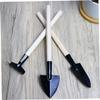 Abaodam 1set Mini Garden Tools Set Wooden Handle Multipurpose Gardening Tools for Boys and Girls Lightweight and Easy to Use for Planting Flowers and Vegetables view 3