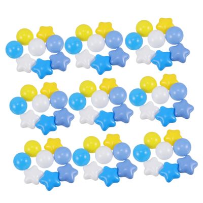 EXAOMBLE 100Pcs Colorful Ocean for Toddlers Fun Ball Pit Toys for Outdoor Pool Play for Playpen Party Activities Engaging Water Play Equipment