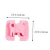 BIUDECO 4pcs Cartoon Safety Locks for Refrigerator Cabinets and Doors Easy Installation Multi-functional Protective Lock Set Green Blue White and Pink view 2