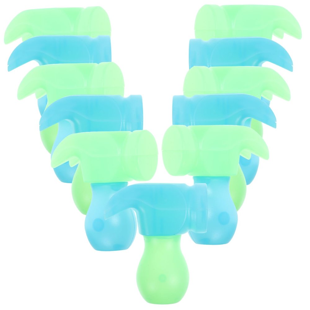 BESPORTBLE 20pcs Luminous Radish Hammer Stick Gravity Massage Toy for Boys and Girls Fun Relief Light-up Feature for Playtime and Decompression Activities