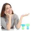 BESPORTBLE 20pcs Luminous Radish Hammer Stick Gravity Massage Toy for Boys and Girls Fun Relief Light-up Feature for Playtime and Decompression Activities view 2