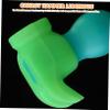 BESPORTBLE 20pcs Luminous Radish Hammer Stick Gravity Massage Toy for Boys and Girls Fun Relief Light-up Feature for Playtime and Decompression Activities view 3