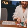 KESYOO Poker Chip Organizer Tray for Poker Chips and Cards Transparent Design for Easy Access and Organization view 2