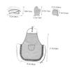 BESPORTBLE Boy Girl Cooking Apron Set Hat Cooking Mitt and Pot Holder Kitchen Pretend Play Costume for Boys and Girls for Baking Activities and Play Kitchens view 2