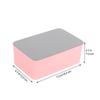 Ciieeo 2pcs Portable Wet Tissue Storage Box Wet Napkin Case Cover Capacity Wipes Holder for Home and Travel Reusable Design for view 2
