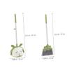 IMIKEYA 1set Cartoon Dustpan and Broom for Boy Girl Cleaning Tools Safe for Indoor and Outdoor Role Play Includes Cute Shovel and Brush view 4
