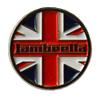 Lambretta UK Pin Button (One Size) (Red/White) view 1