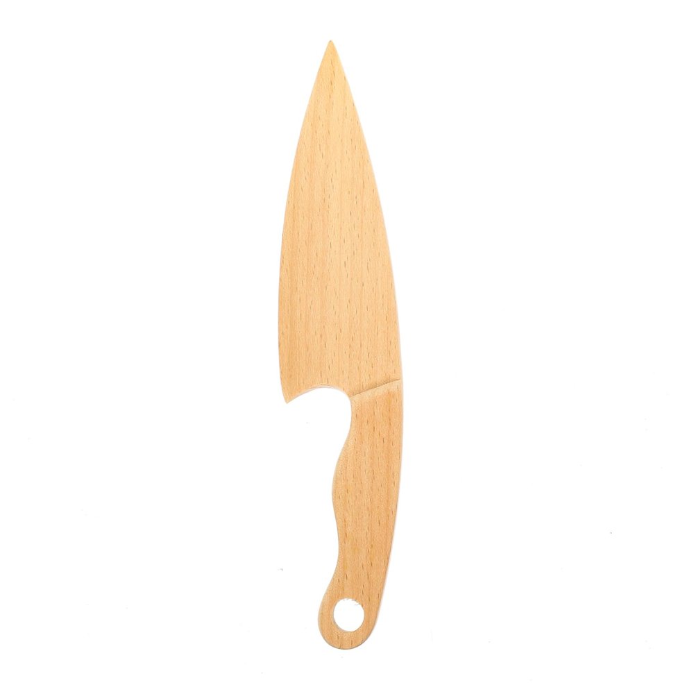 DECHOUS Wooden Safe Kitchen Cutter Toy for Boys and Girls Reusable Wooden Cutting Tool for Boys and Girls