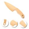 DECHOUS Wooden Safe Kitchen Cutter Toy for Boys and Girls Reusable Wooden Cutting Tool for Boys and Girls view 3